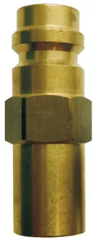 Refco KFZ Messing Ventil m.Einsatz RV-30/10 f.R134a 3/16"SAE +Staubkappe